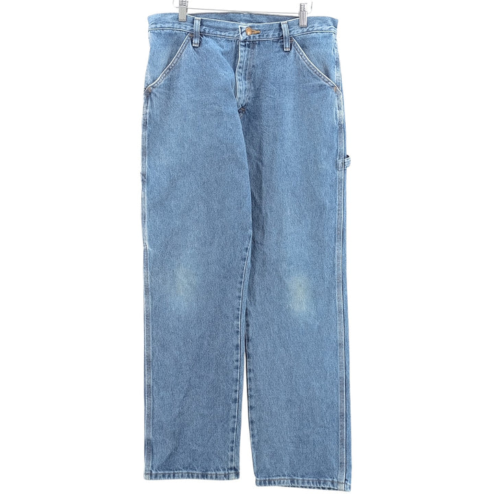 Rustler Denim Painter Pants for Men, W33 equivalent cotton blue type Vintage Second Hand