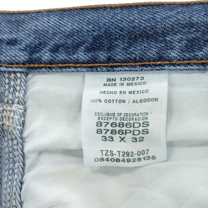 Rustler Denim Painter Pants for Men, W33 equivalent cotton blue type Vintage Second Hand