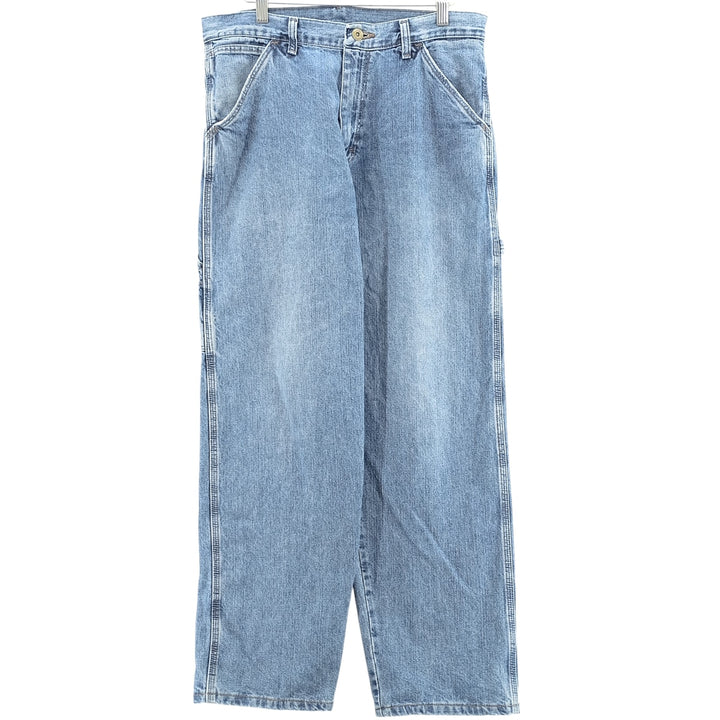 2000'S Wrangler Originals Carpenter Denim Painter Pants, Men's, Size W32 cotton blue type Vintage Second Hand