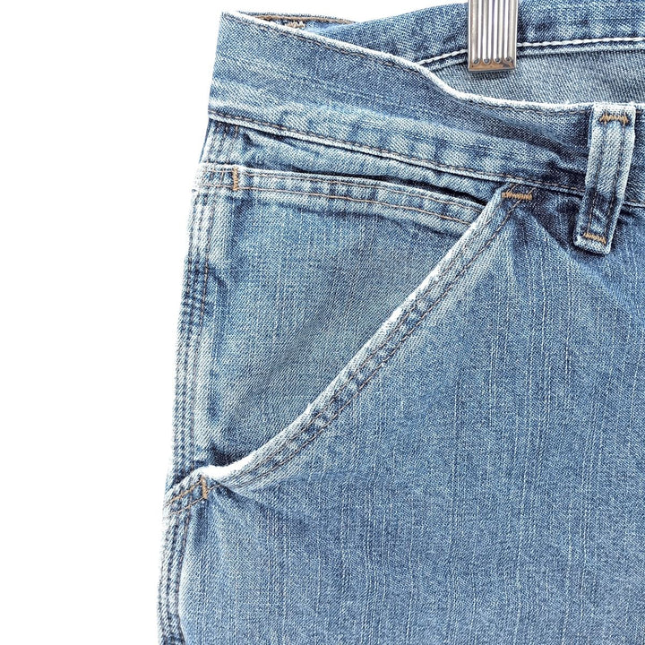 2000'S Wrangler Originals Carpenter Denim Painter Pants, Men's, Size W32 cotton blue type Vintage Second Hand
