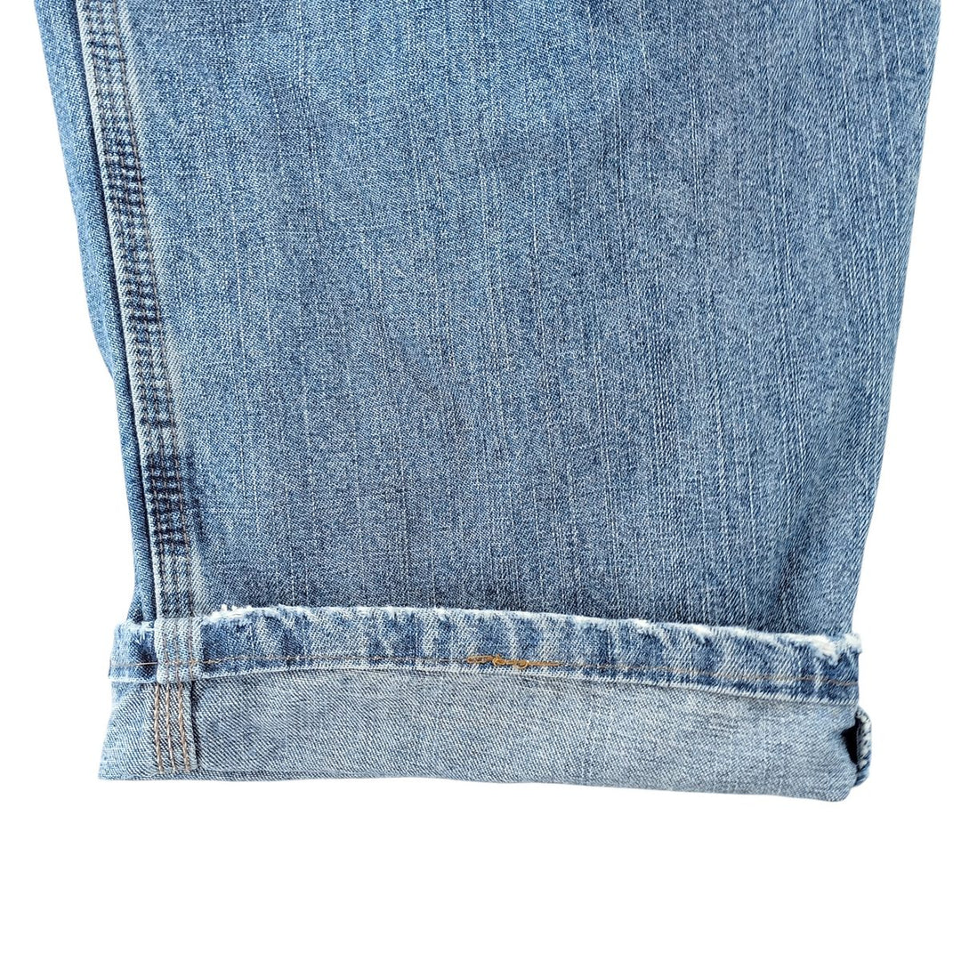 2000'S Wrangler Originals Carpenter Denim Painter Pants, Men's, Size W32 cotton blue type Vintage Second Hand