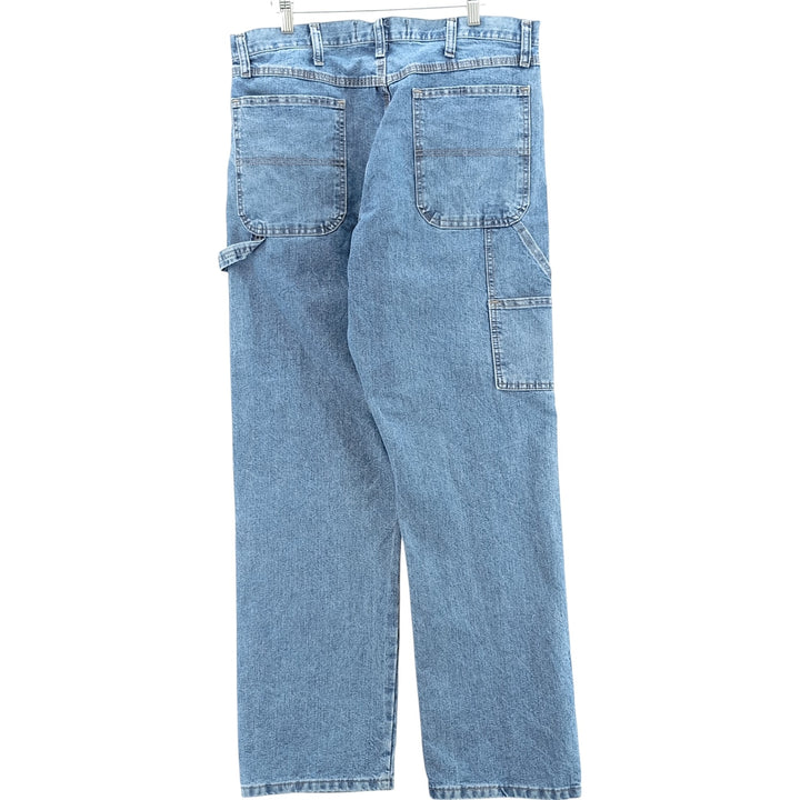 00'S Wrangler Denim Painter Pants Men's W36 cotton blue type Vintage Second Hand