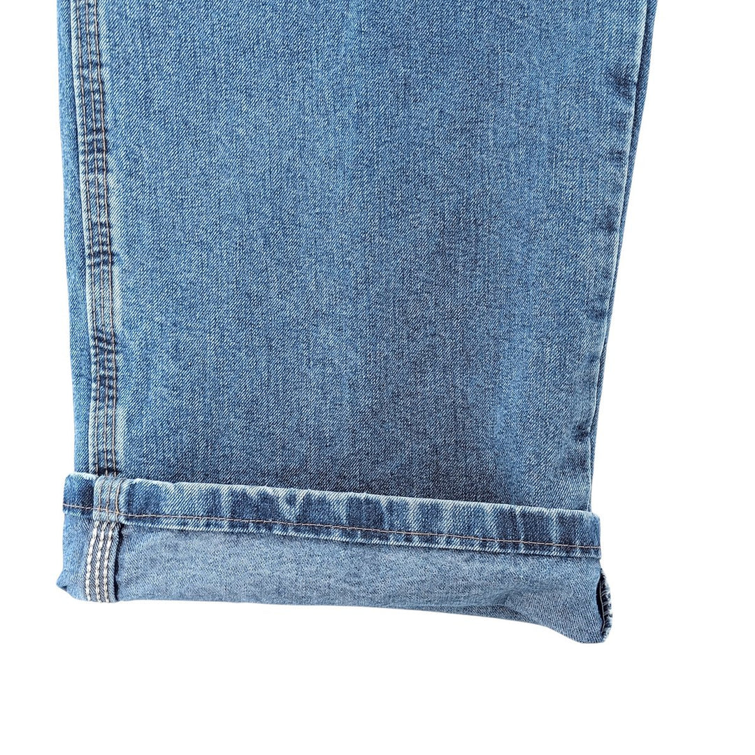 00'S Wrangler Denim Painter Pants Men's W36 cotton blue type Vintage Second Hand