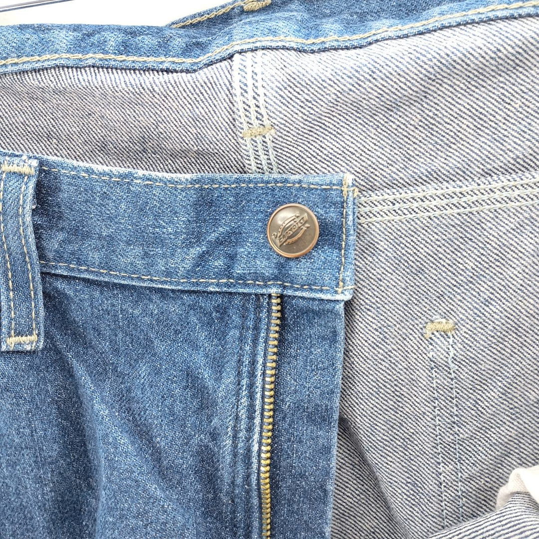 Dickies denim painter pants for men, equivalent to W35 cotton blue type Vintage Second Hand