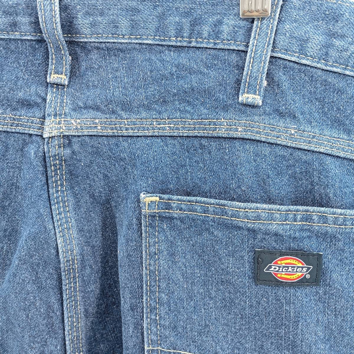 Dickies denim painter pants for men, equivalent to W35 cotton blue type Vintage Second Hand