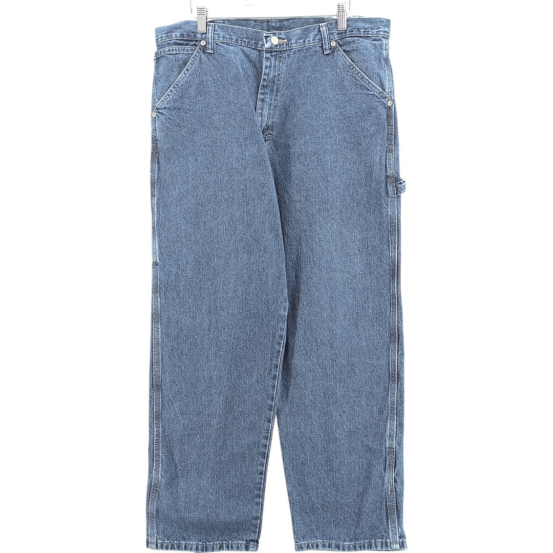 Wrangler Denim Painter Pants for Men, W37 equivalent cotton blue type Vintage Second Hand