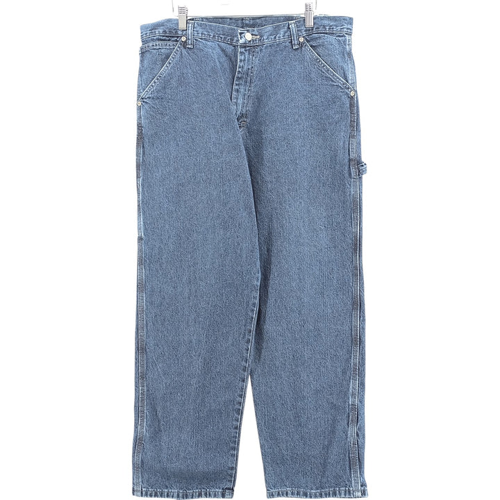 Wrangler Denim Painter Pants for Men, W37 equivalent cotton blue type Vintage Second Hand