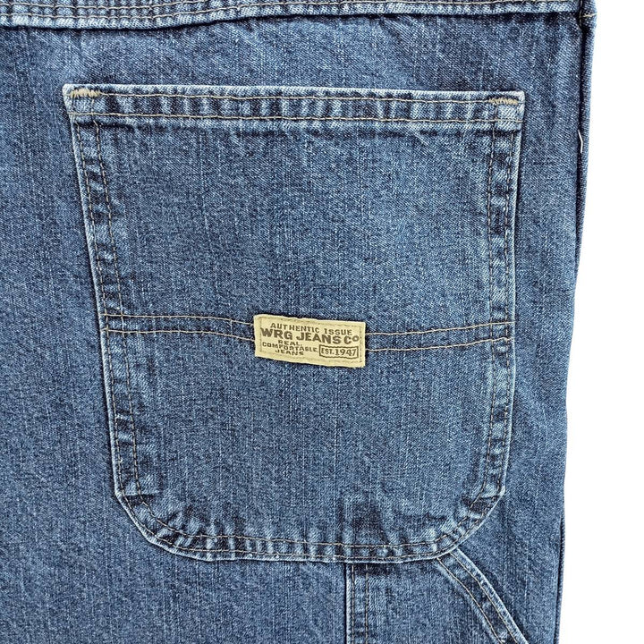 Wrangler Denim Painter Pants for Men, W37 equivalent cotton blue type Vintage Second Hand