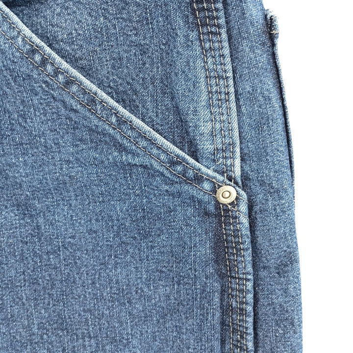 Wrangler Denim Painter Pants for Men, W37 equivalent cotton blue type Vintage Second Hand