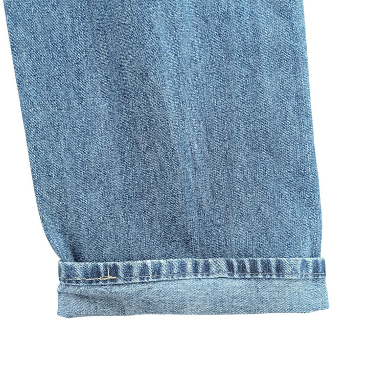 00'S Wrangler Denim Painter Pants Men's W36 cotton blue type Vintage Second Hand