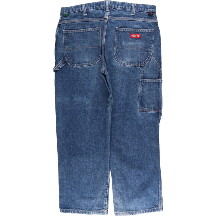 Dickies FR Denim Painter Pants, Men's, Size W36 cotton blue type Vintage Second Hand
