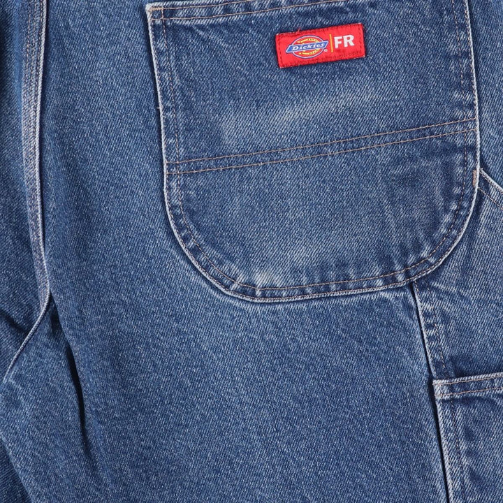 Dickies FR Denim Painter Pants, Men's, Size W36 cotton blue type Vintage Second Hand
