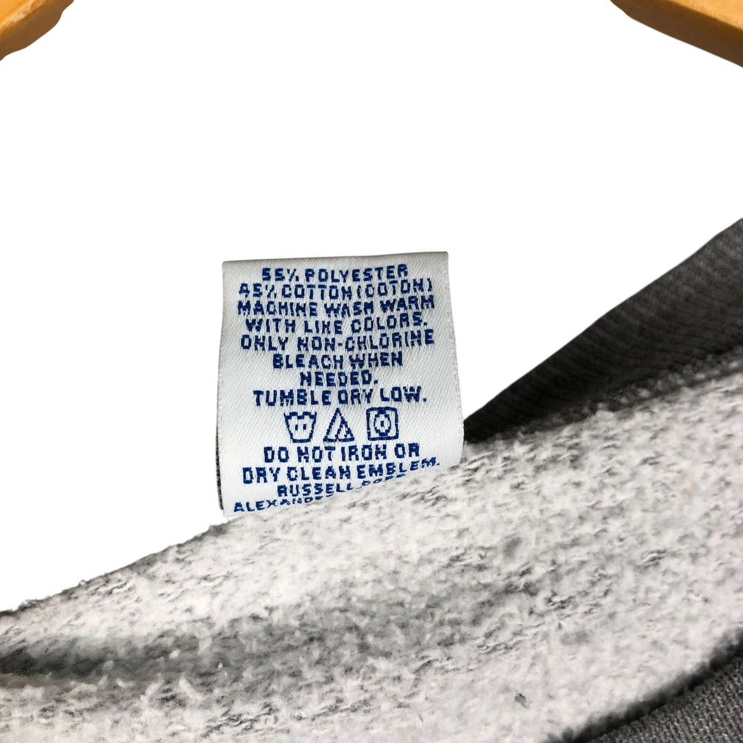 90'S Russell Urbanfetch Advertising Sweatshirt, Men's, XXL, Vintage polyester gray type Vintage Second Hand