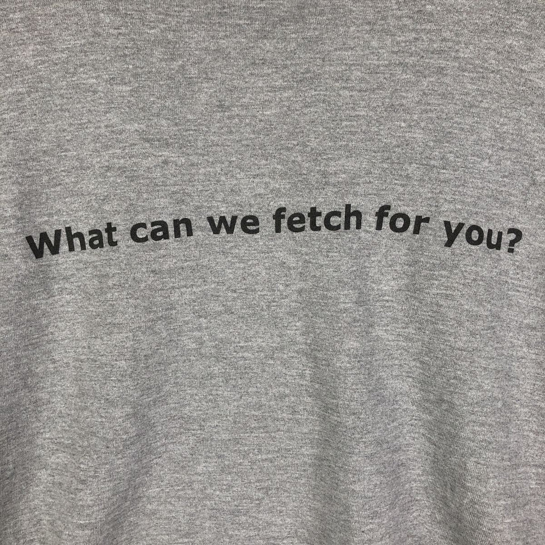 90'S Russell Urbanfetch Advertising Sweatshirt, Men's, XXL, Vintage polyester gray type Vintage Second Hand