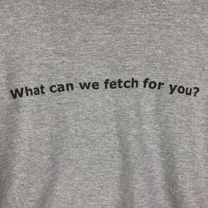 90'S Russell Urbanfetch Advertising Sweatshirt, Men's, XXL, Vintage polyester gray type Vintage Second Hand