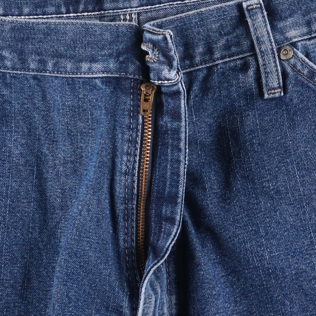 00'S Wrangler CARPENTER denim painter pants for men, equivalent to w37 cotton blue type Vintage Second Hand
