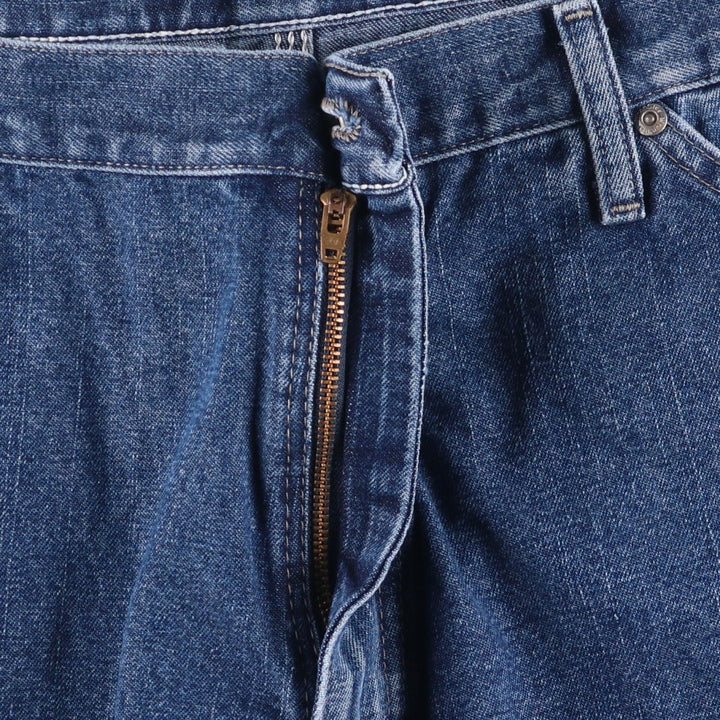 00'S Wrangler CARPENTER denim painter pants for men, equivalent to w37 cotton blue type Vintage Second Hand