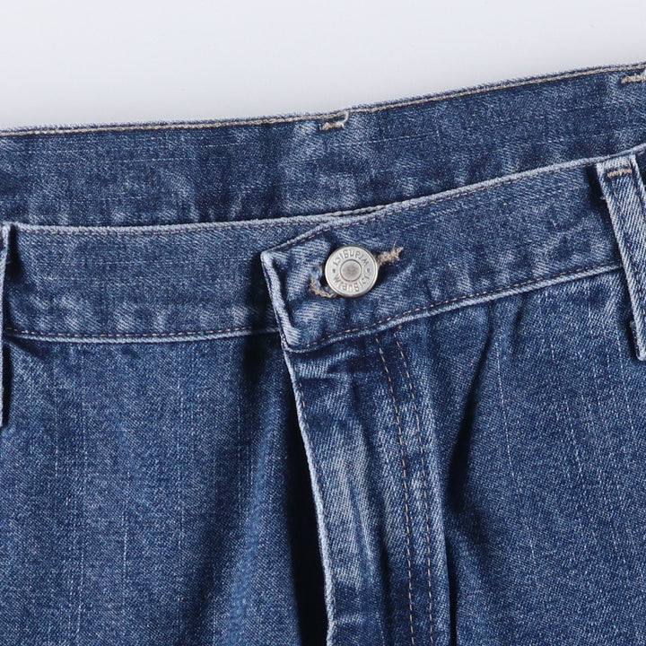 00'S Wrangler CARPENTER denim painter pants for men, equivalent to w37 cotton blue type Vintage Second Hand
