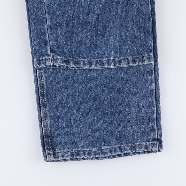 00'S Wrangler CARPENTER denim painter pants for men, equivalent to w37 cotton blue type Vintage Second Hand