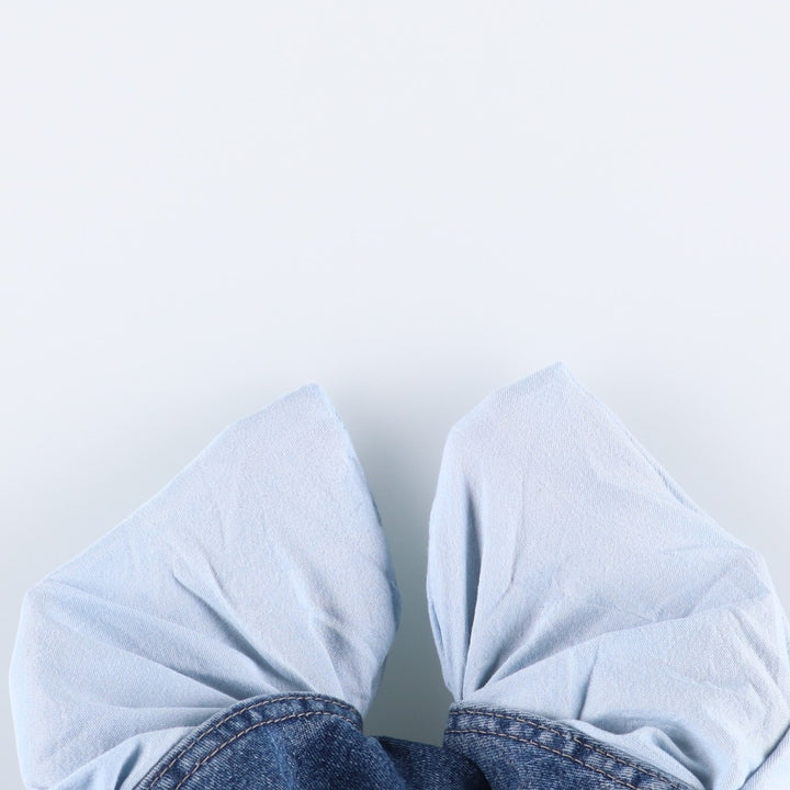 00'S Wrangler CARPENTER denim painter pants for men, equivalent to w37 cotton blue type Vintage Second Hand