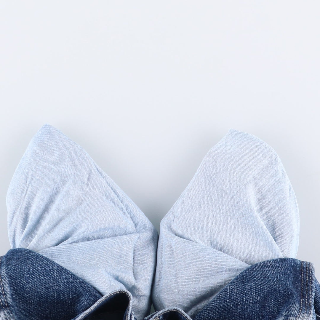 00'S Wrangler CARPENTER denim painter pants for men, equivalent to w37 cotton blue type Vintage Second Hand