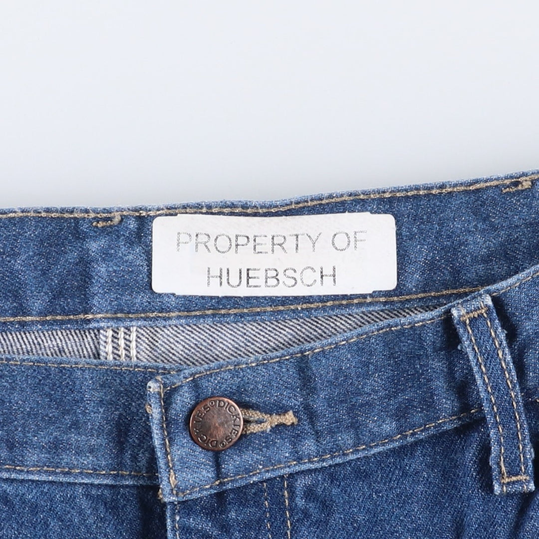 Dickies denim painter pants for men, equivalent to w36 cotton navy blue type Vintage Second Hand