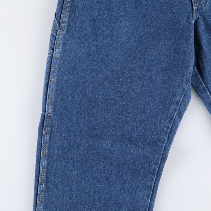 Dickies denim painter pants for men, equivalent to w36 cotton navy blue type Vintage Second Hand