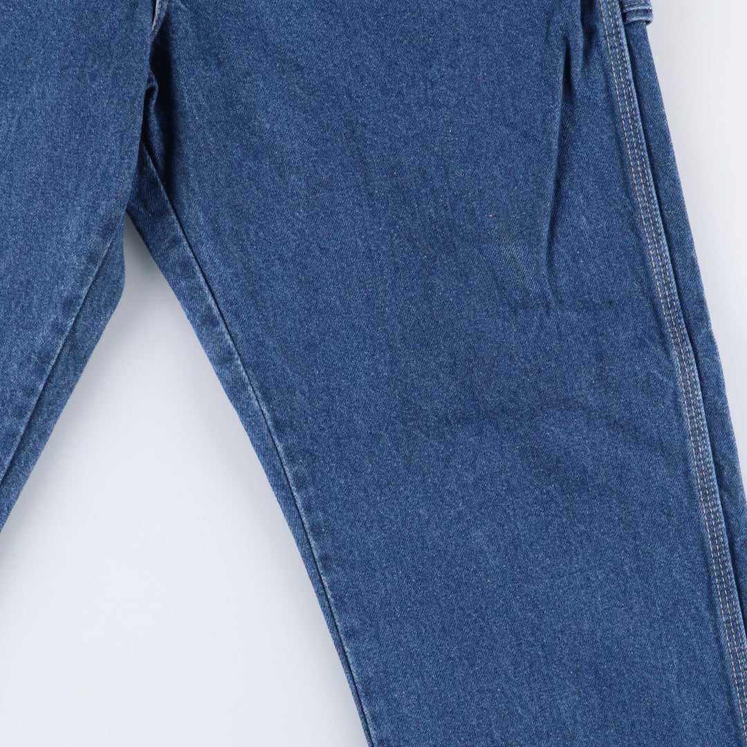 Dickies denim painter pants for men, equivalent to w36 cotton navy blue type Vintage Second Hand