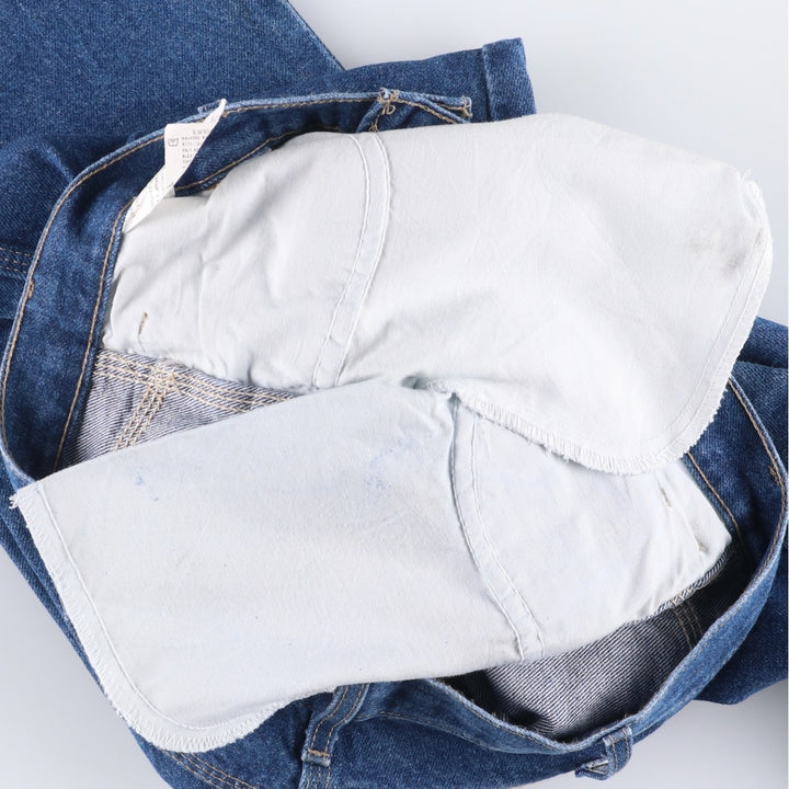 Dickies denim painter pants for men, equivalent to w36 cotton navy blue type Vintage Second Hand