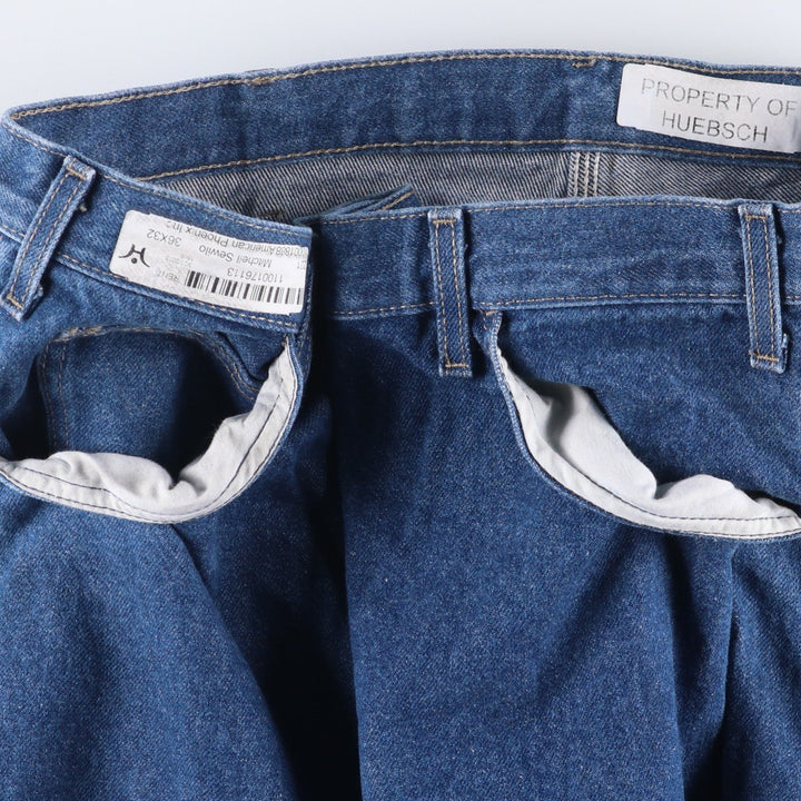 Dickies denim painter pants for men, equivalent to w36 cotton navy blue type Vintage Second Hand