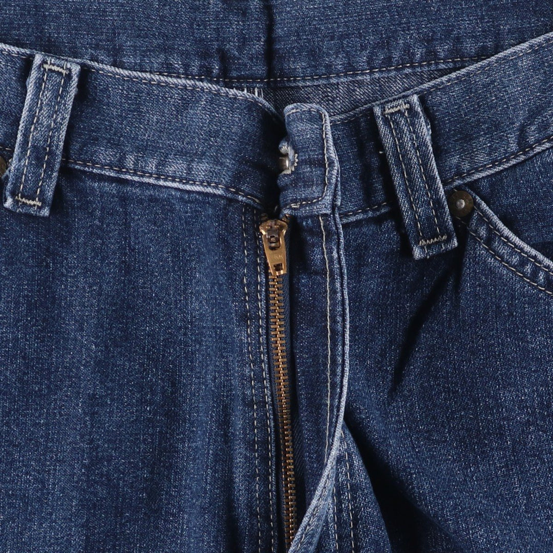 Lee DUNGAREES denim painter pants for men, equivalent to w36 unclear navy blue type Vintage Second Hand