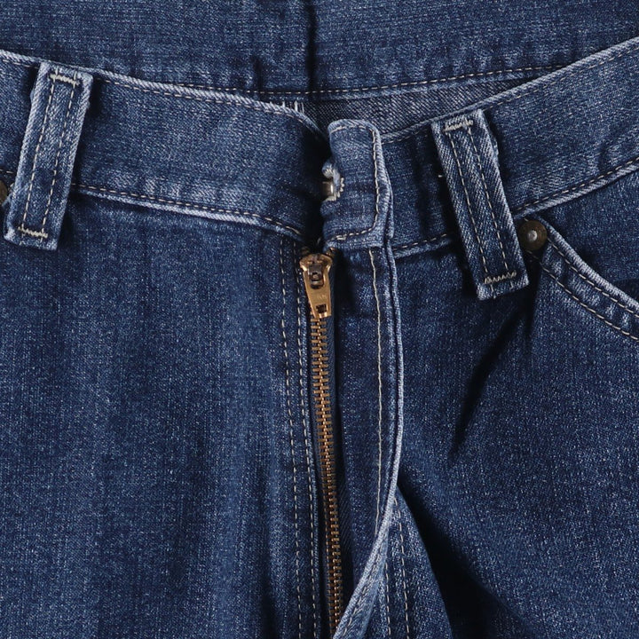 Lee DUNGAREES denim painter pants for men, equivalent to w36 unclear navy blue type Vintage Second Hand