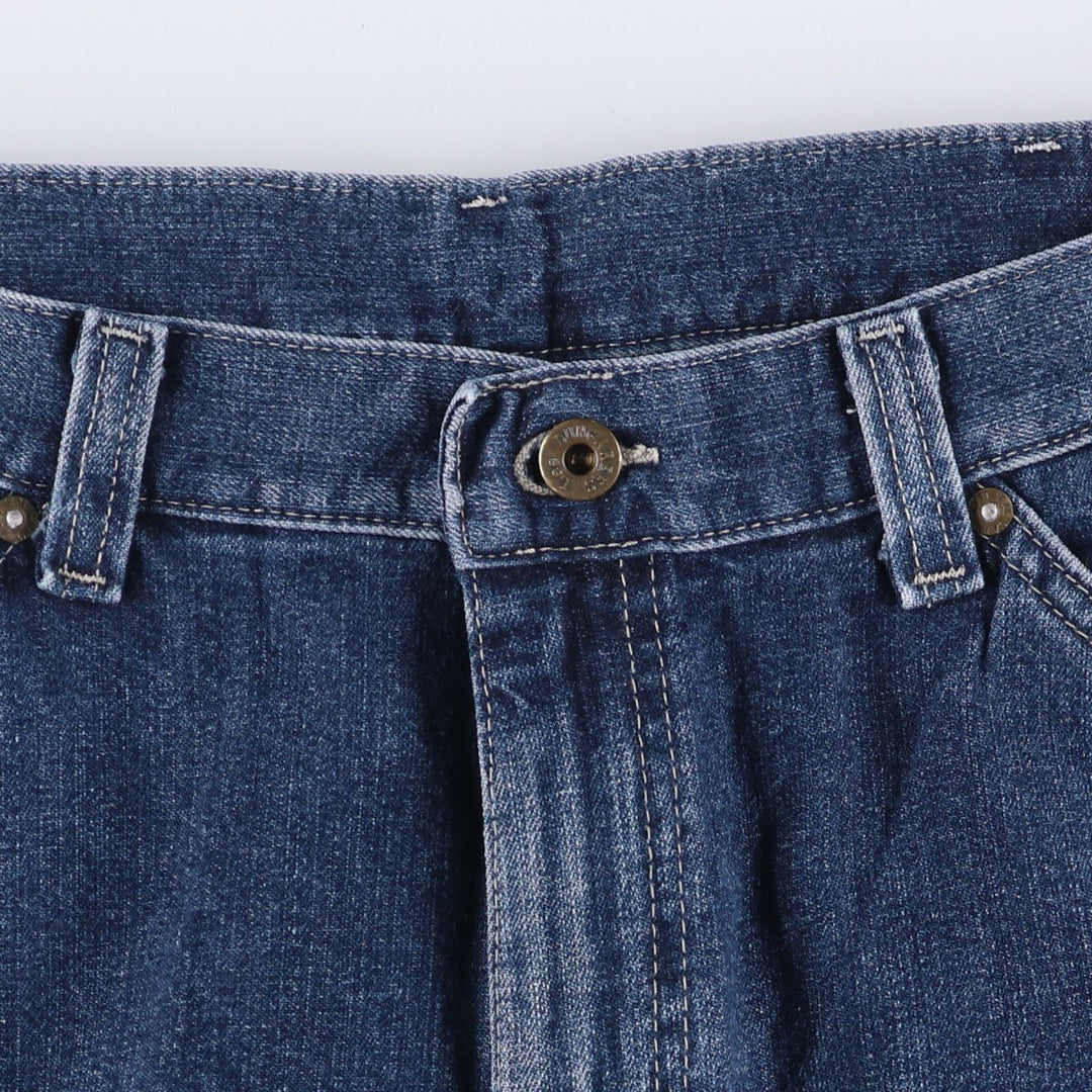 Lee DUNGAREES denim painter pants for men, equivalent to w36 unclear navy blue type Vintage Second Hand