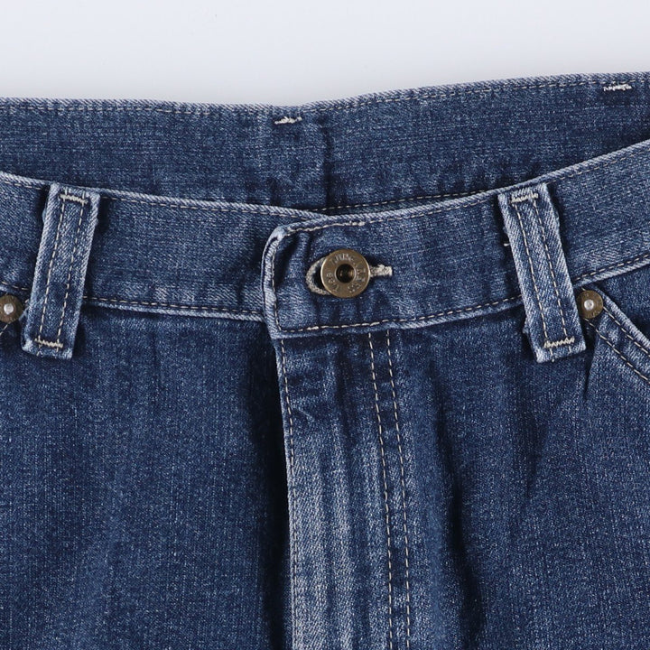 Lee DUNGAREES denim painter pants for men, equivalent to w36 unclear navy blue type Vintage Second Hand