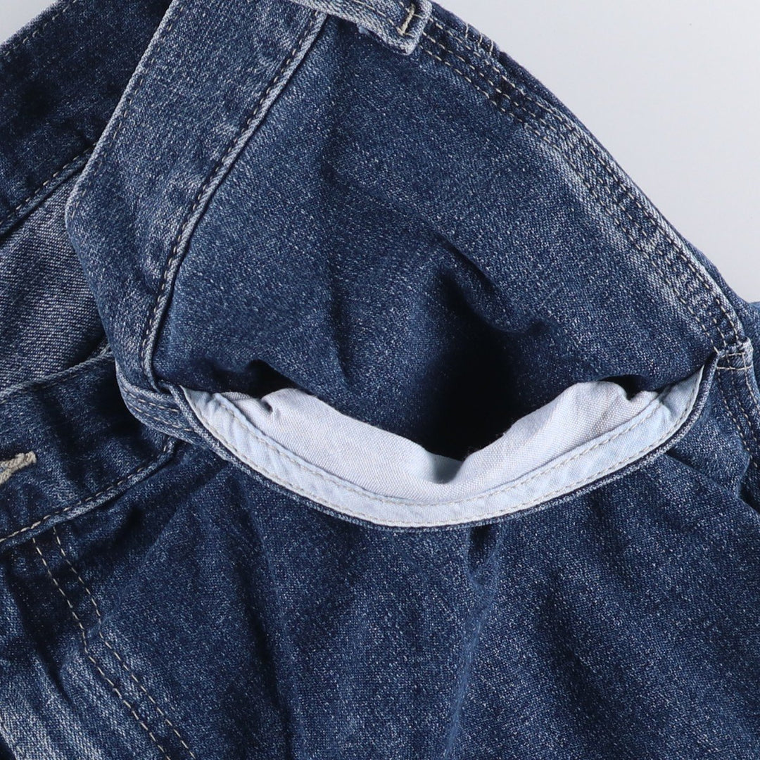 Lee DUNGAREES denim painter pants for men, equivalent to w36 unclear navy blue type Vintage Second Hand