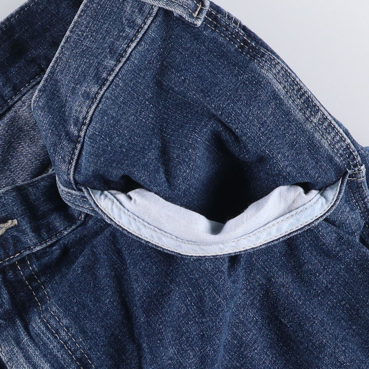 Lee DUNGAREES denim painter pants for men, equivalent to w36 unclear navy blue type Vintage Second Hand