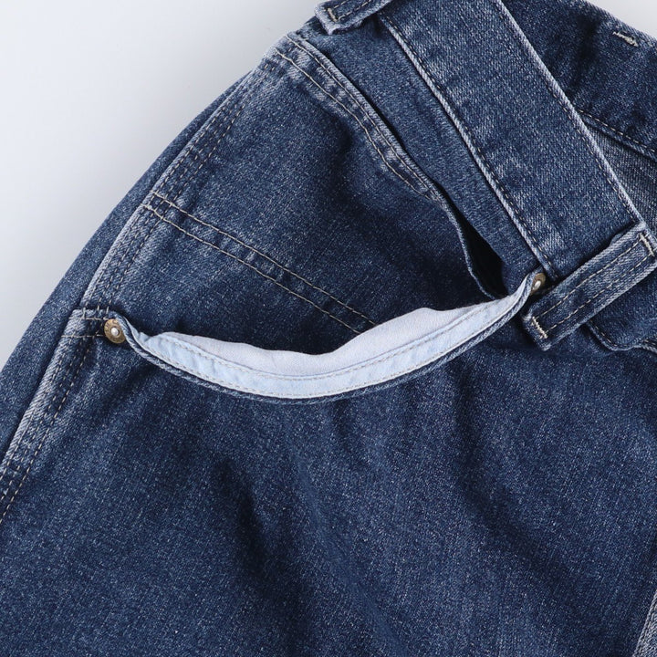 Lee DUNGAREES denim painter pants for men, equivalent to w36 unclear navy blue type Vintage Second Hand