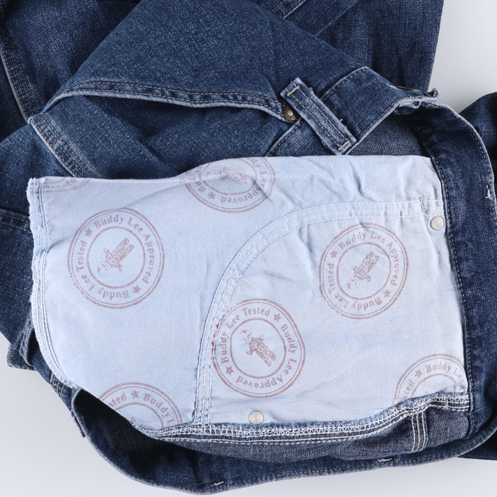 Lee DUNGAREES denim painter pants for men, equivalent to w36 unclear navy blue type Vintage Second Hand