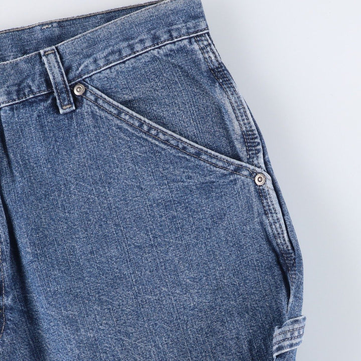 00'S Wrangler Denim Painter Pants Men's W36 cotton blue type Vintage Second Hand