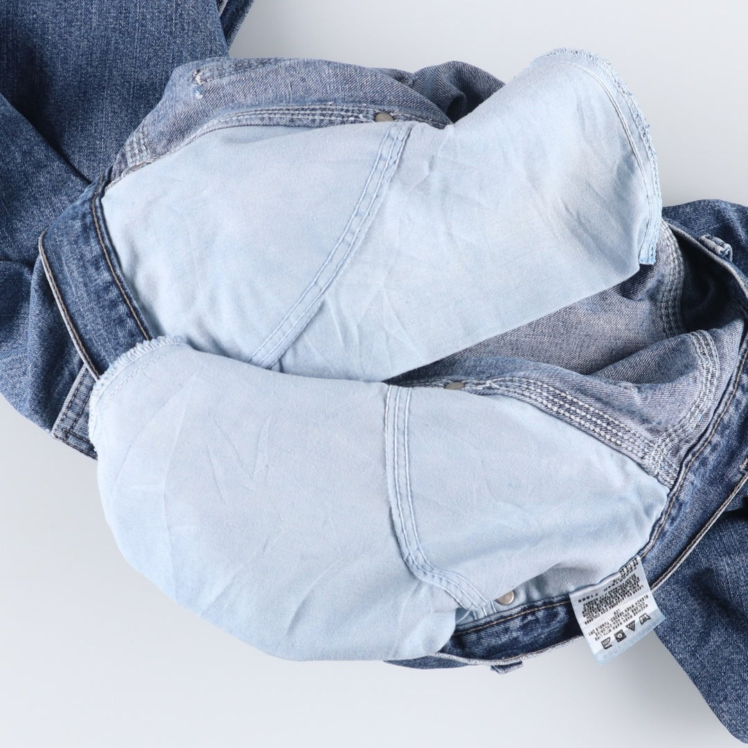 00'S Wrangler Denim Painter Pants Men's W36 cotton blue type Vintage Second Hand