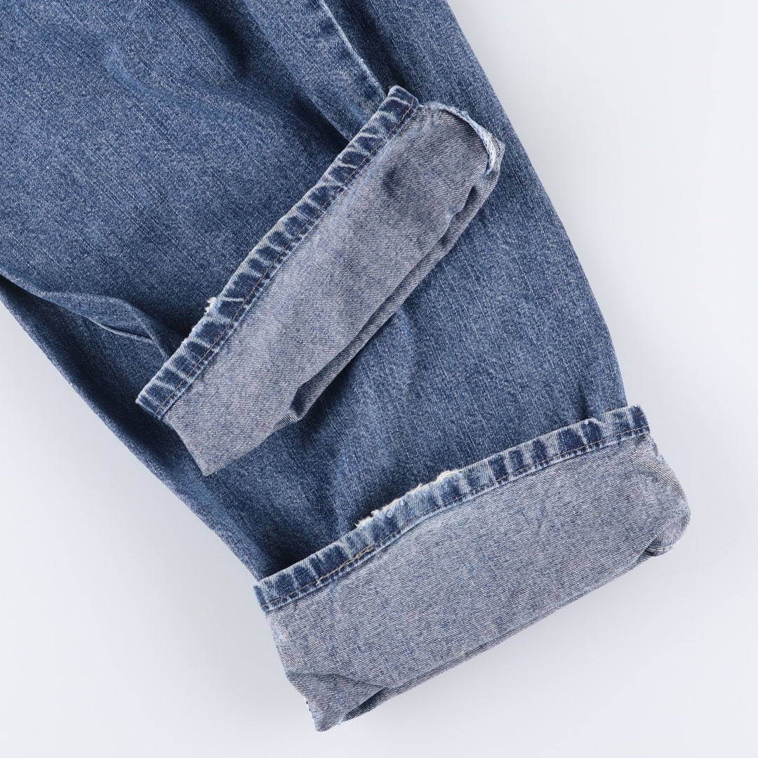 00'S Wrangler Denim Painter Pants Men's W36 cotton blue type Vintage Second Hand