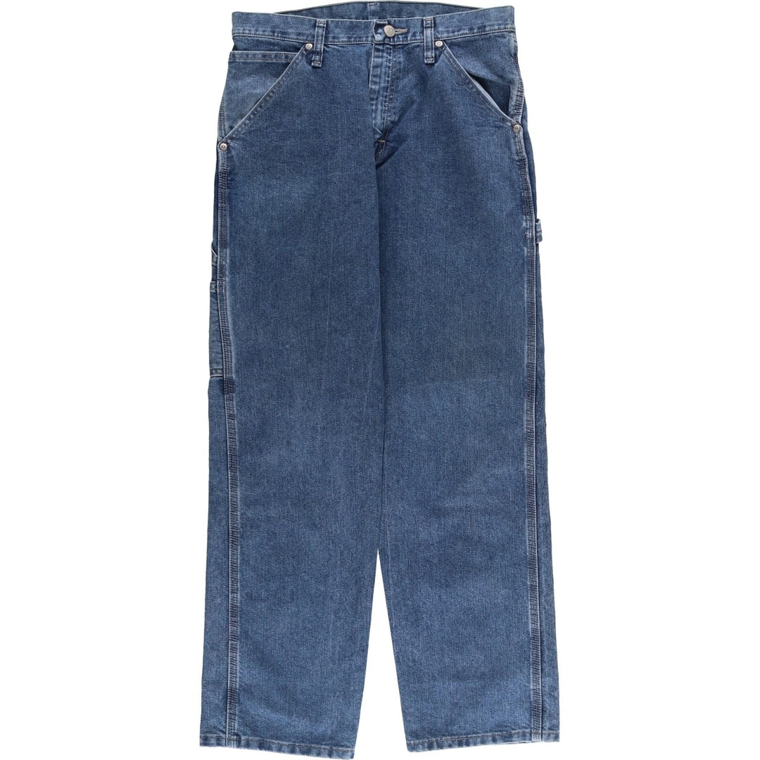 00'S Wrangler CARPENTER denim painter pants for men, W30 equivalent cotton blue type Vintage Second Hand