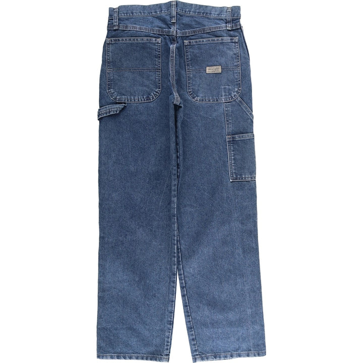 00'S Wrangler CARPENTER denim painter pants for men, W30 equivalent cotton blue type Vintage Second Hand