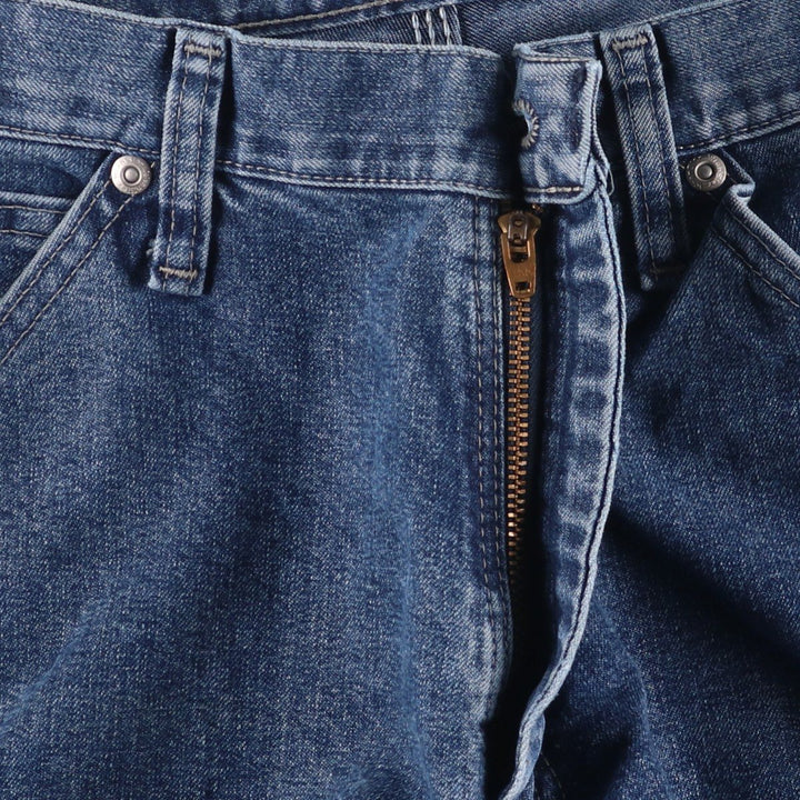00'S Wrangler CARPENTER denim painter pants for men, W30 equivalent cotton blue type Vintage Second Hand