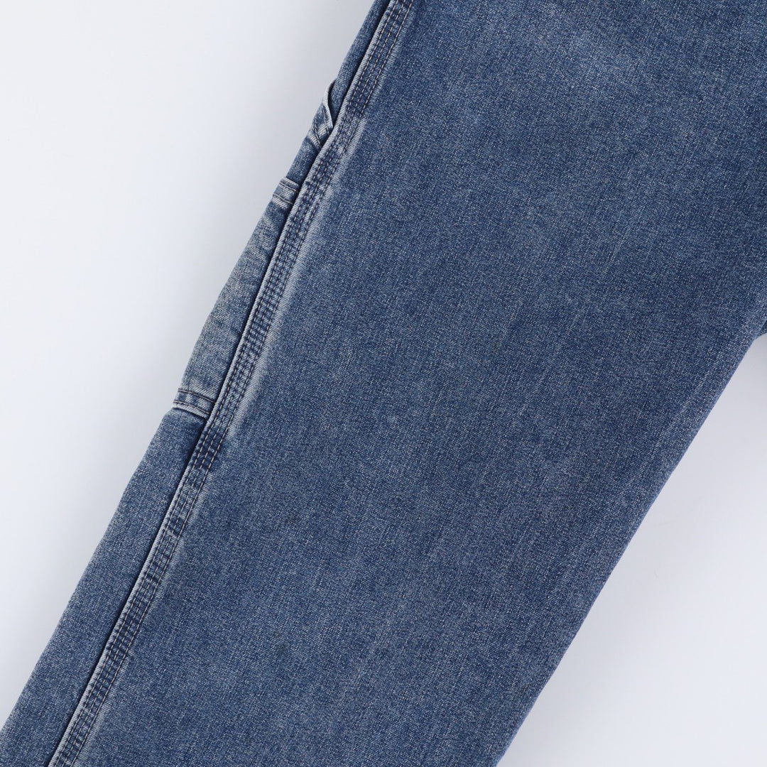 00'S Wrangler CARPENTER denim painter pants for men, W30 equivalent cotton blue type Vintage Second Hand