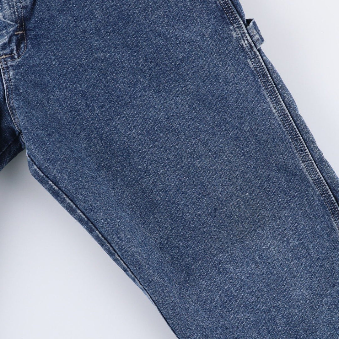00'S Wrangler CARPENTER denim painter pants for men, W30 equivalent cotton blue type Vintage Second Hand