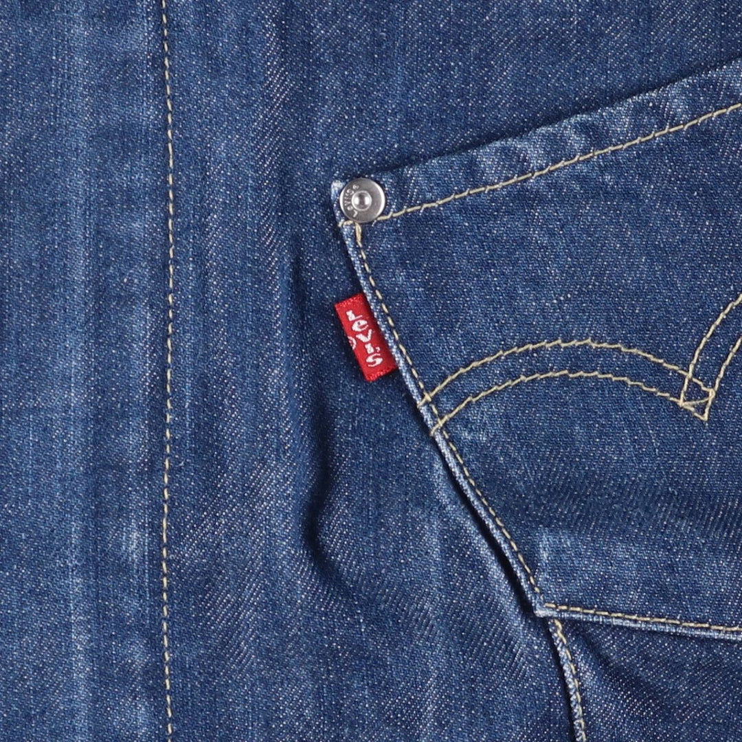 Levi's Engineered Euro Model Denim Jacket, Women's Size M cotton blue type Vintage Second Hand