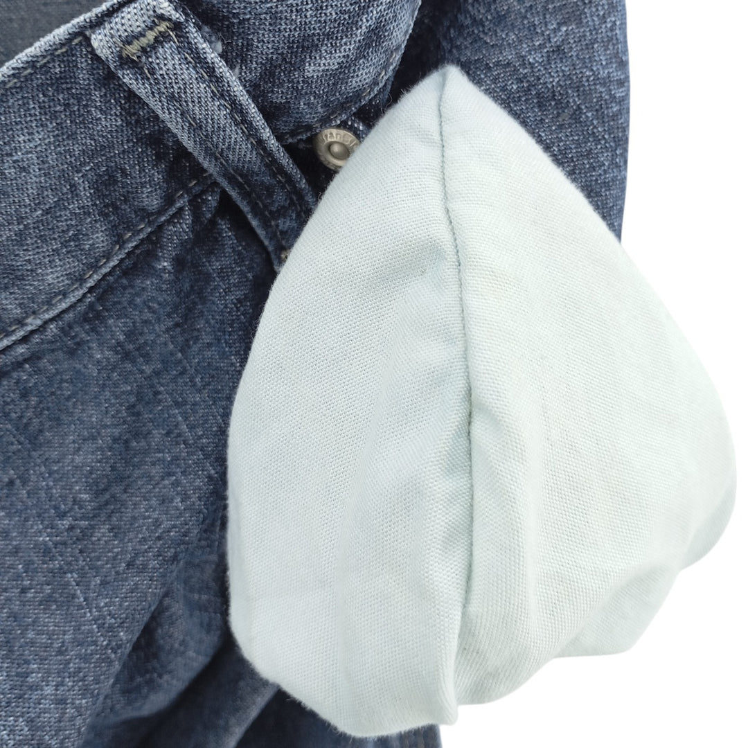 00'S Wrangler CARPENTER denim painter pants for men, equivalent to w37 cotton blue type Vintage Second Hand