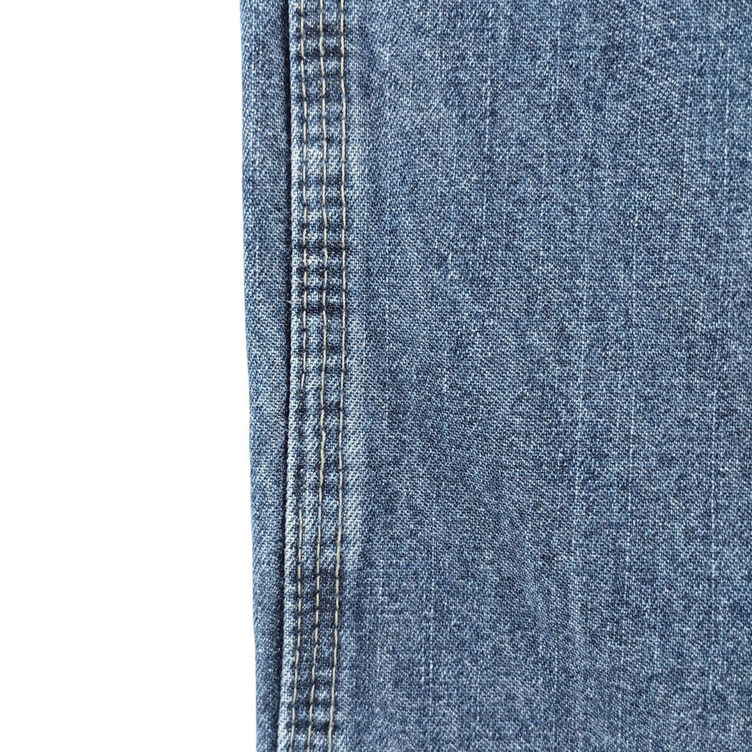 00'S Wrangler CARPENTER denim painter pants for men, equivalent to w37 cotton blue type Vintage Second Hand