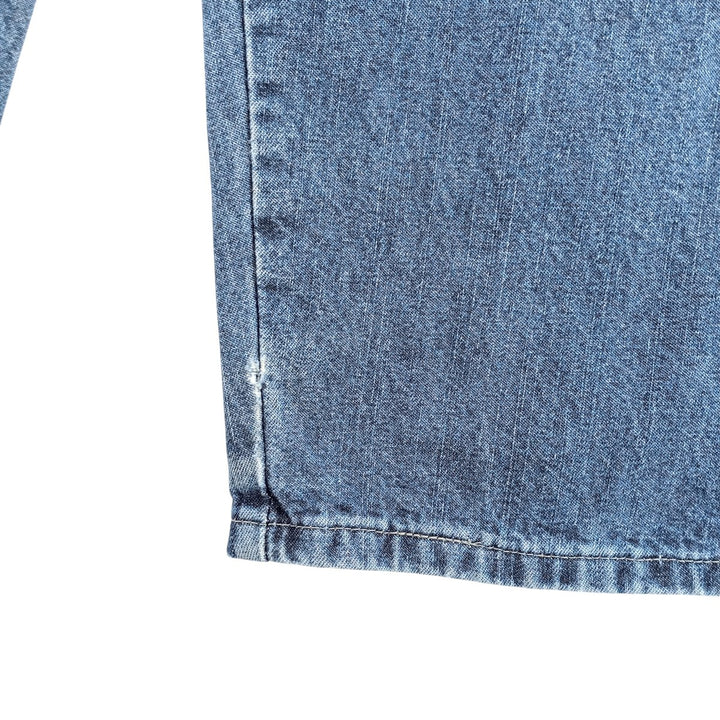 00'S Wrangler CARPENTER denim painter pants for men, equivalent to w37 cotton blue type Vintage Second Hand